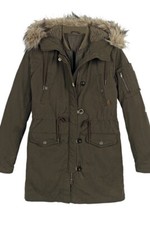 Bnwt Fat Face Penrith Premium 2in1 Parka Coat - Khaki Green - Size 10 - £148