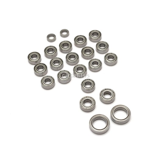 Juego de repuesto de kit de actualización de rodamiento de bolas de acero compatible Thunder Tiger MT4-G3 - Imagen 10 de 13