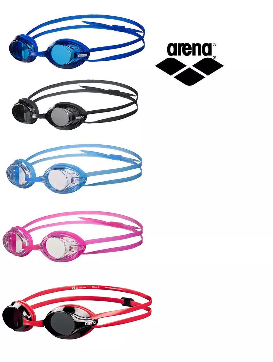 Arena Swimming Goggles DRIVE 3 1E035 Protective Goggles Swim Glasses