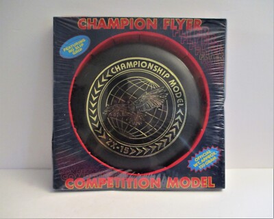 Vintage 1986 Imperial Champion Flyer Competition ZX-15 Frisbee