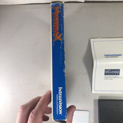 Jeu Intellivision 'Mission X' Complet En Boîte (n°1432S) - Mattel, état Correct