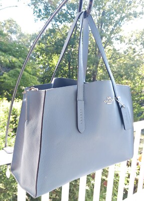 Coach 25137 Cornflower Blue Charlie Carryall Triple Compartment