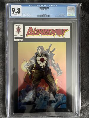Bloodshot #1 CGC 9.8 (NM+/MINT) WP (Valiant 2/93)  * Barry Windsor-Smith cover