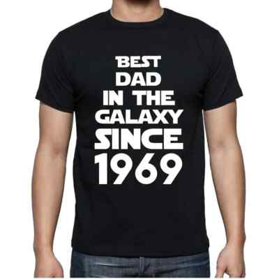 ULTRABASIC Herren T-Shirt Der beste Vater der Galaxis seit 1969 Best Dad