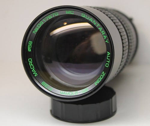 Quantaray auto zoom 85-210 f 3.8 for Minolta MD MINT! FREE SHIP!