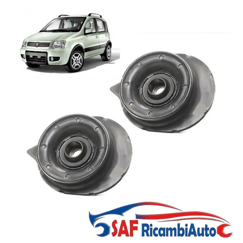 KIT 2 SUPPORTI AMMORTIZZATORI ANTERIORI + TAMPONI PER FIAT PANDA 169 DAL 2003 - Foto 3 di 4
