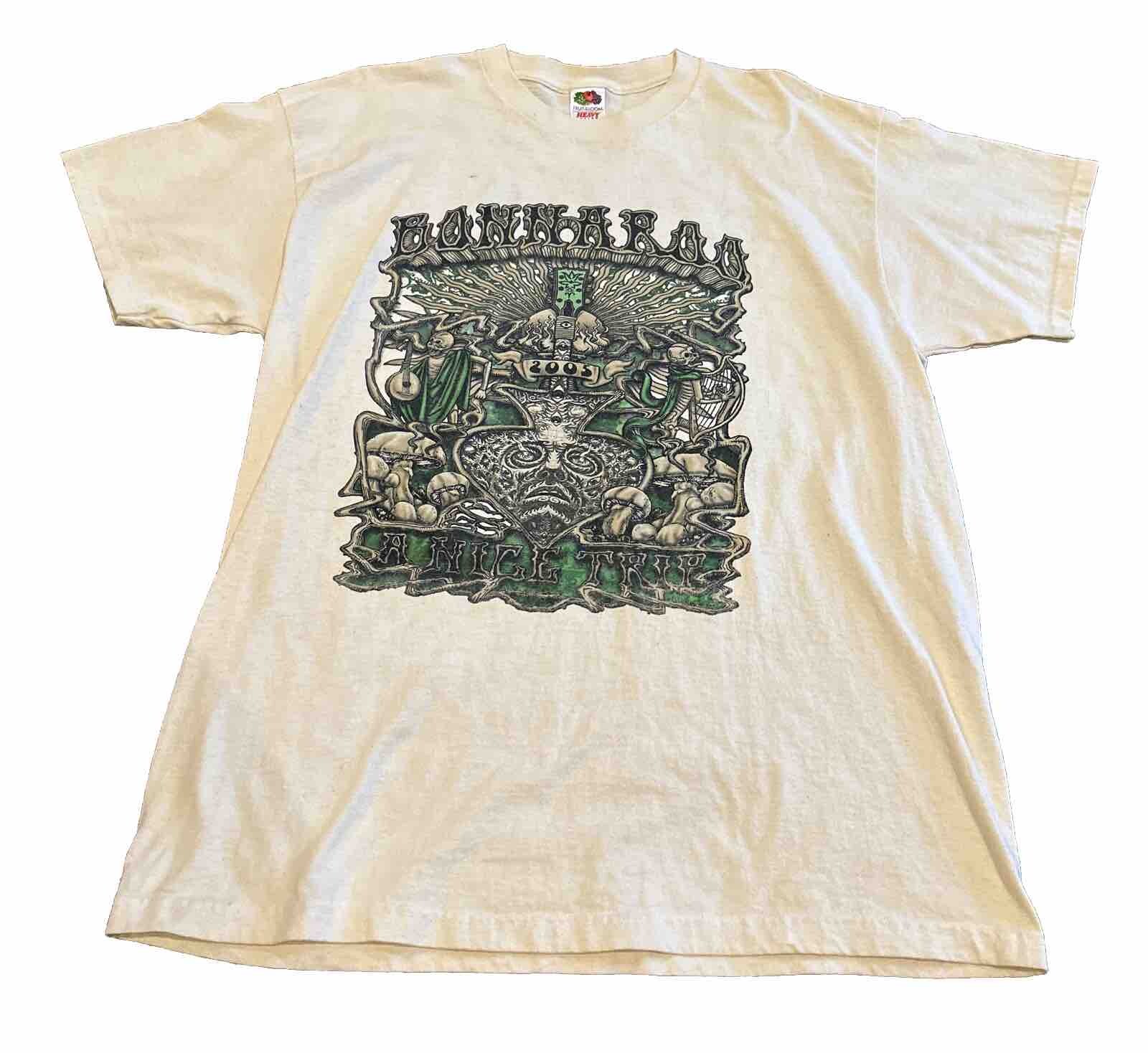 Bannaroo 2005 “A Nice Trip” Graphic T-shirt Size XL Vintage Man. Tennessee
