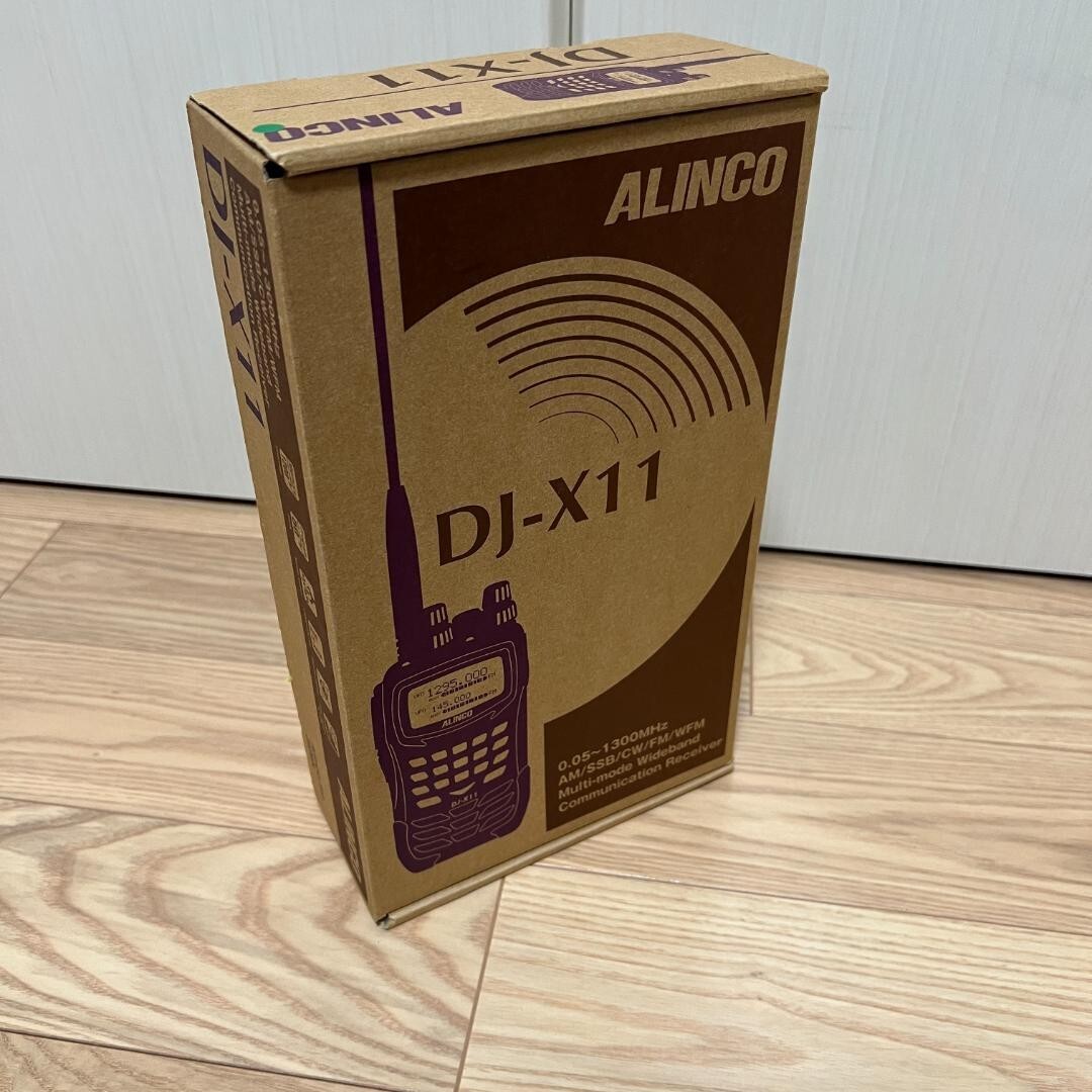 T K　ALINCO DJ-X11 ALINCO DJ-X11 Wideband Receiver 0.05～1300MHz w/ ERW-8 | eBay