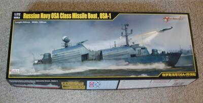Merit Russian Navy OSA Class Missile Boat Model OSA-1 1/72 NEW