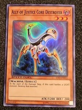 Yugioh Ally of Justice Core Destroyer STP2-EN011 Speed Duel Super Rare Near Mint