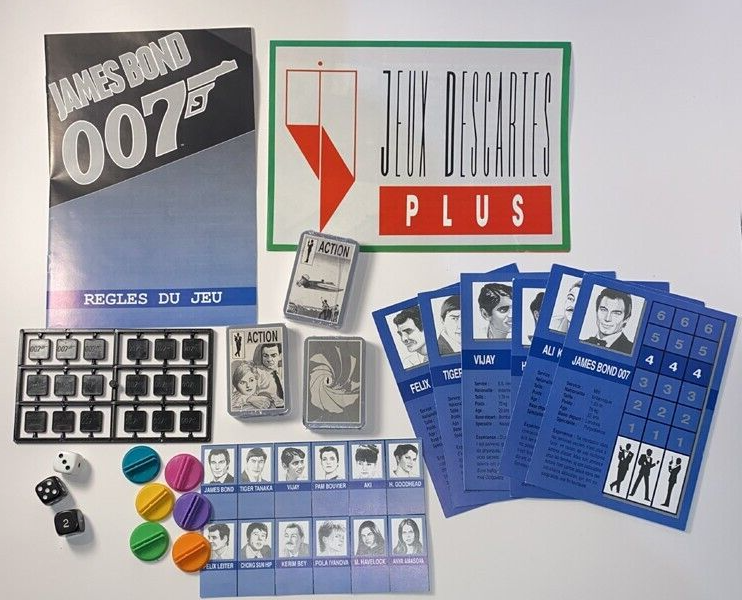 Jeu De Rôle Docteur No (James Bond 007) – Descartes 1989 – Espionnage – Neuf Sous Emballage