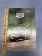1999 Chrysler 300 M fold out dealership brochure with poster