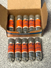 NEW Box of 10 Ferraz Shawmut ATDR1-6/10 ATDR-1-6/10 1.6A 600V Time Delay Fuses