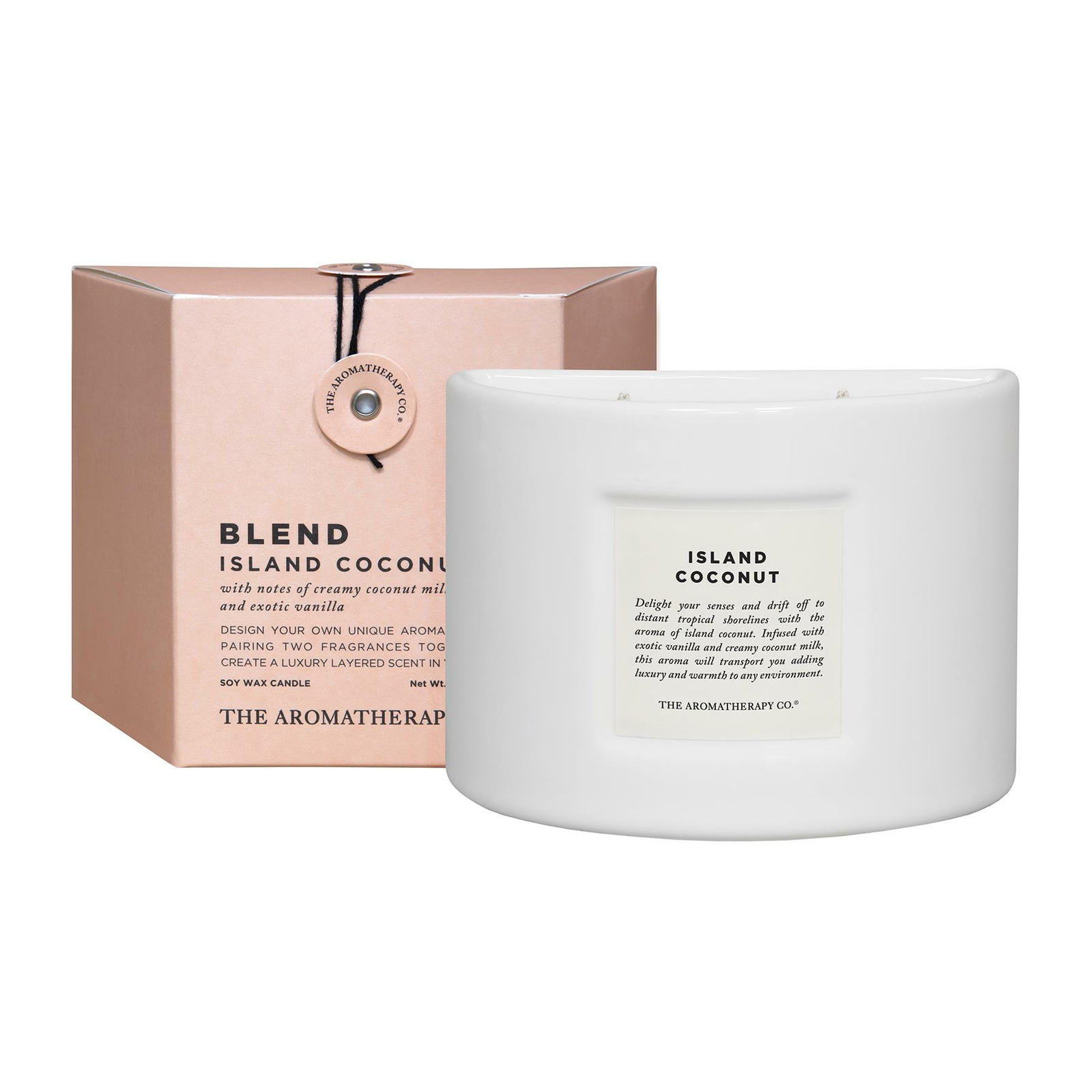 Soy Wax Candle Coconut Milk Fragranced Candle Aromatherapy Essential Oils Gift