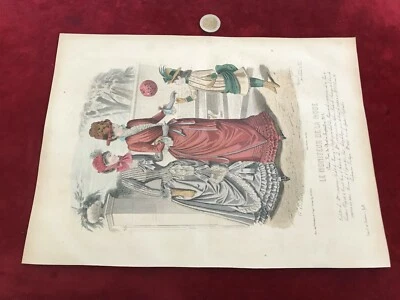 gravure de mode ancienne N 72 - Photo 1/2