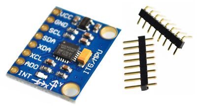 MPU-6050 GY-521 3-Achsen Gyroskop Accelerometer Kreisel Board Sensor Arduino 41
