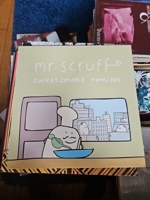 Mr.Scruff - Sweetsmoke Remixes 12'' Vinyl NM Ninjatune ZEN12134 2003 UK Press 