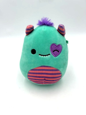 Squishmallow Leon The Heart Eye Monster Plush 5