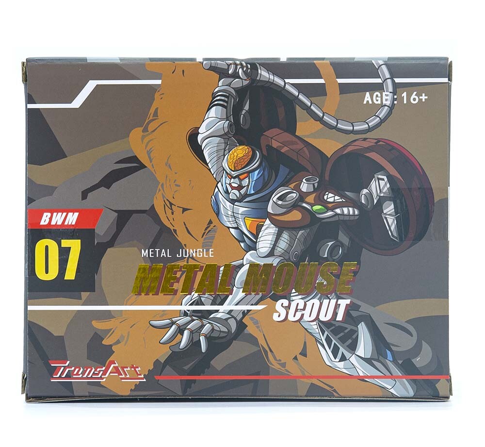 TransArt Toys TA BWM07 BWM07 Beast Wars Rattrap Metal Mouse in stock
