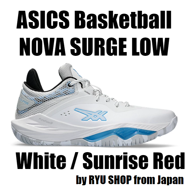 ASICS Basketball Shoes NOVA SURGE LOW 1061A043.102 White