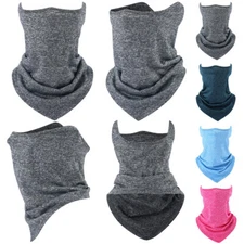 Cycling Fishing UV Protection Face Mask Neck Gaiter Scarf Bandana for Men Women