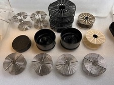 Lot of 14 35mm 120 Film Developing Tank Reels Only as Pictured