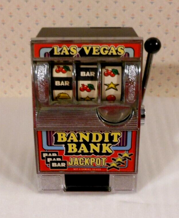 Vegas Bandit スロットマシン Vintage Las Vegas Bandit Bank Jackpot Slot Machine 5 3/4