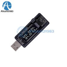 DC 4-20V USB Current Voltage Battery Capacity Tester LCD Display 0-3A With Case