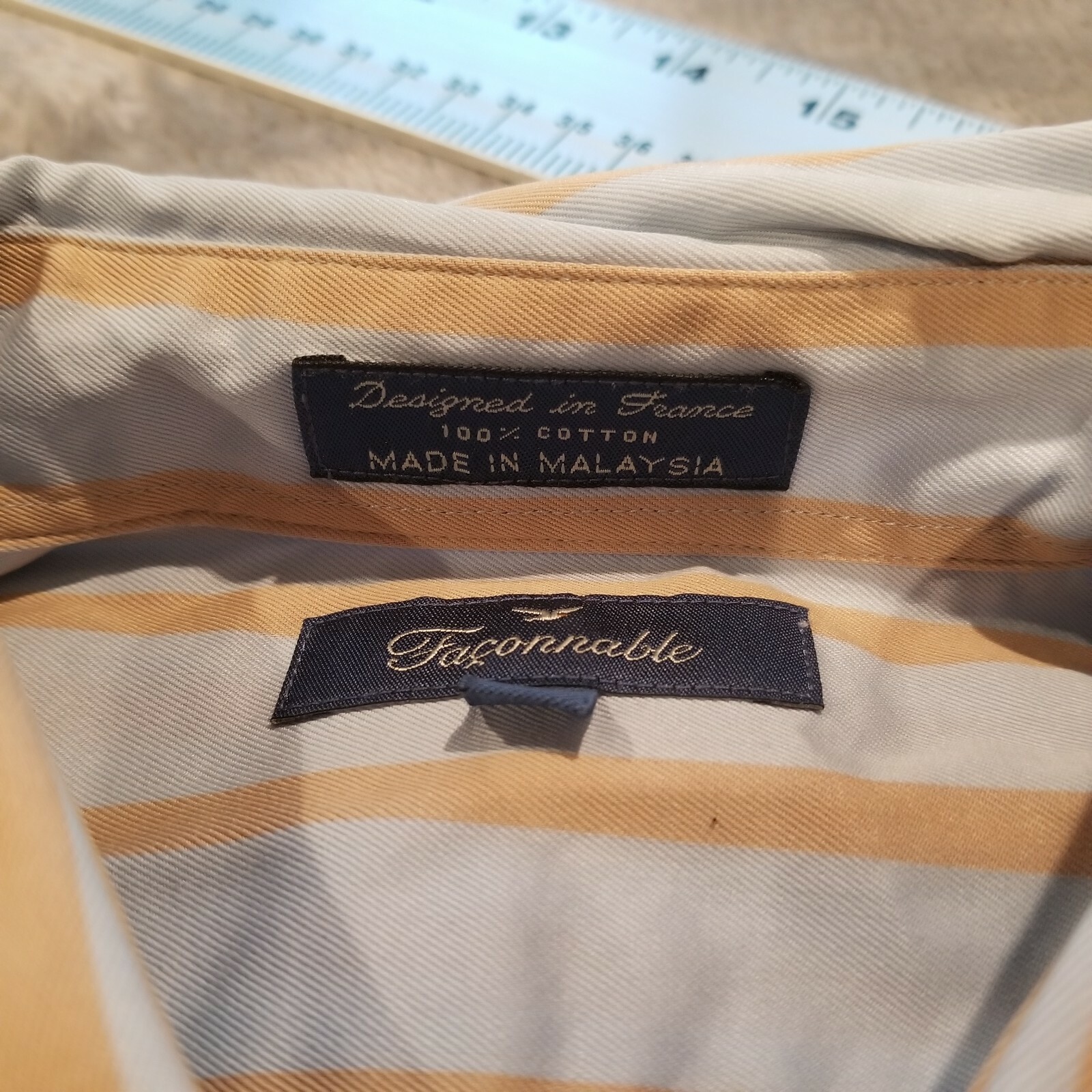 Faconnable Women's Medium Cotton Button-Down Top … - image 3