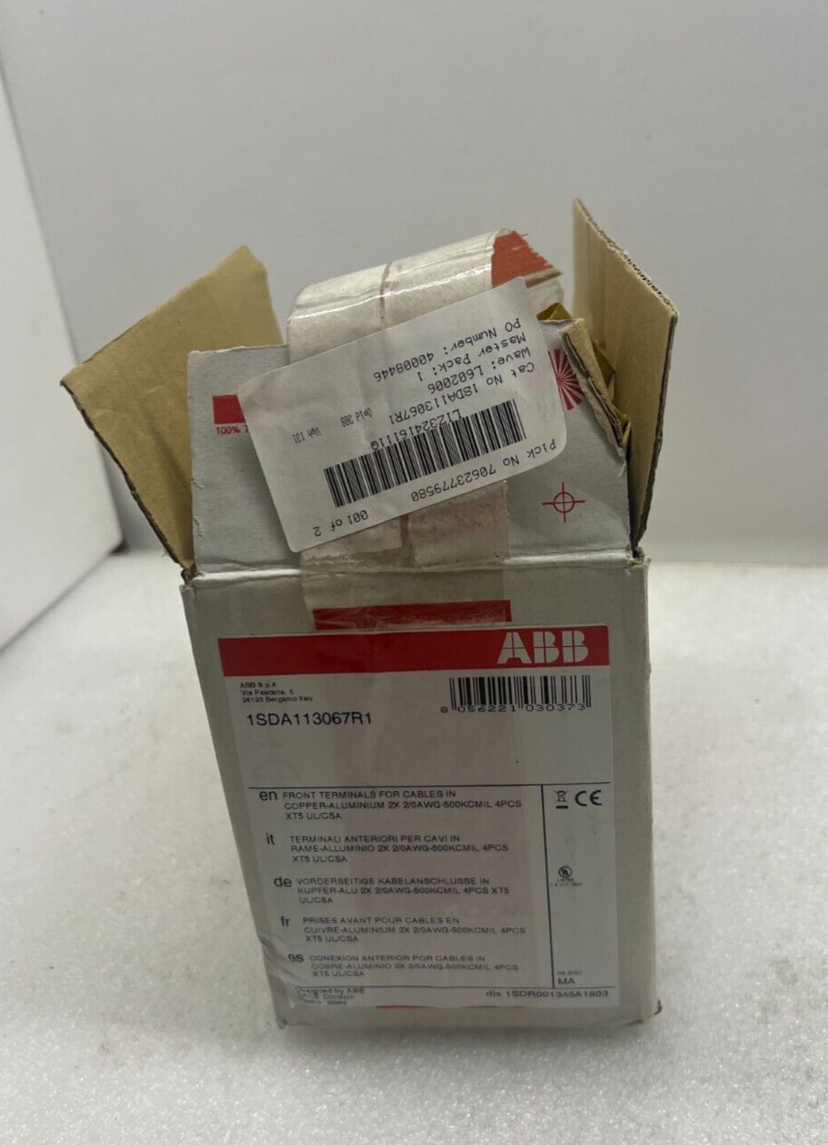 ABB KXT5CUAL2X500K-4PC / 1SDA113067R1 - New Open Box