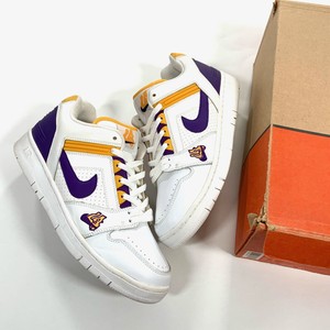 VTG Nike Air Force 2 Low LA Lakers White Court Purple De Sol 2003 Sneakers  Sz 12 | eBay