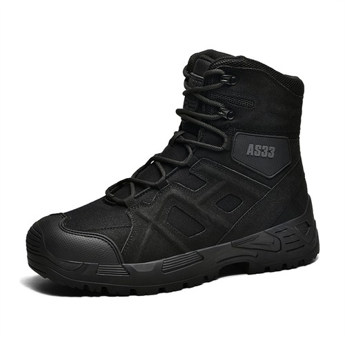 Botas tácticas militares impermeables para hombre botas de senderismo ligeras antideslizantes - Imagen 14 de 14