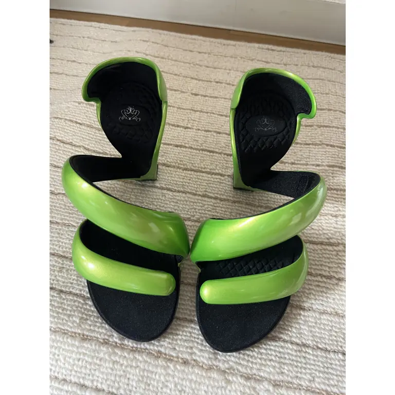 Julian Hakes Mojito Heels Green 36EU | eBay