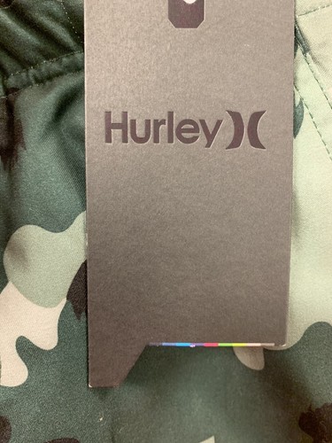 $58 Hurley Supersuede Pants Boy’s Size 8 Camo Green 981552-E1X NWT - Picture 4 of 4