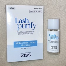 Lash Purify Eye Makeup Remover  Lash Cleanser Deluxe Sample Size .27oz, 8ml