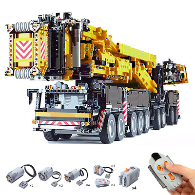 Liebherr LTM 11200 Crane with Power Functions Kits 8128 Pieces