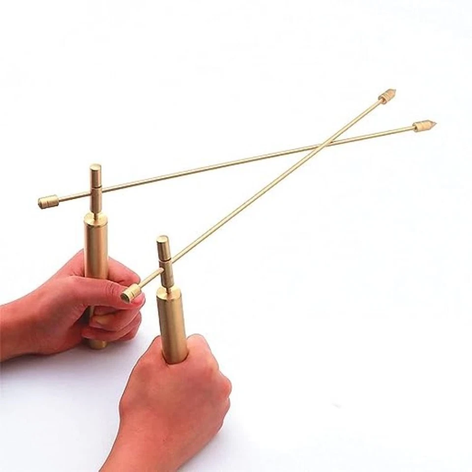 2PCS Pure Copper Dowsing rods 99.9% Copper Ghost hunters Ghost Hunting