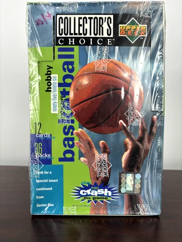 1995-96 UPPER DECK COLLECTOR'S CHOICE SERIES 2 BASKETBALL Box Sealed