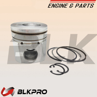 PISTON + Ring Set For Cummins 6C 8.3C ISC 4955190 4933120 39732654089813