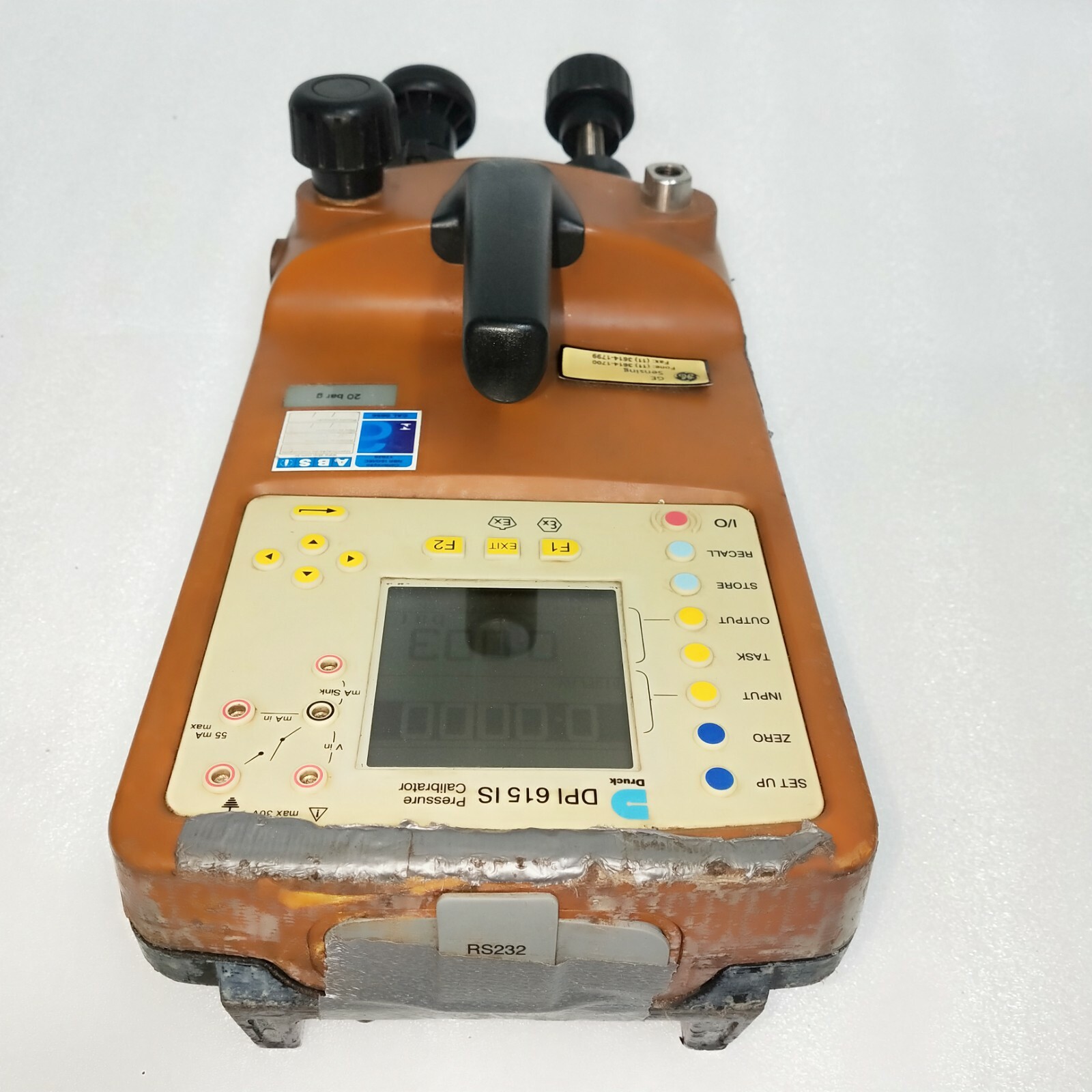 Pressure Calibrator Druck DPI 615 IS Vacuum to 20bar g (Expedited ) eBay