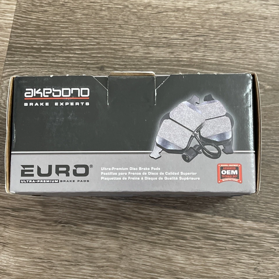 Pastillas de freno delanteras AKEBONO CALIDAD ULTRA PREMIUM 2002-2008 tipo Jaguar X Foto 3 de 3