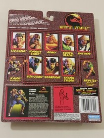 Mortal Kombat Lot Collection Sub Zero Deception Sega CD Kano Cage Shang Hat Card