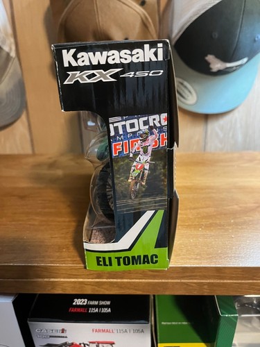 Kawasaki KX450 Eli Tomac 1:12 Scale Motorcycle Supercross Motocross New in Stock - Picture 4 of 5