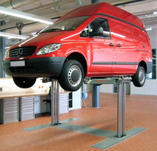 Consul 2-Stempel-Unterflur-Hebebühne 2.65 MKK 6500kg + Schwenkarm-Chassi