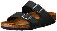 Birkenstock Men's Arizona 2-Strap Cork Soft Footbed Sandal