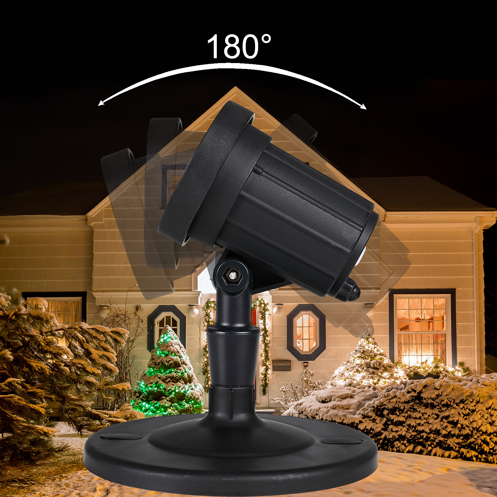 Projektor Weihnachten Sternenhimmel LED Laser Außen Wand Strahler Deko