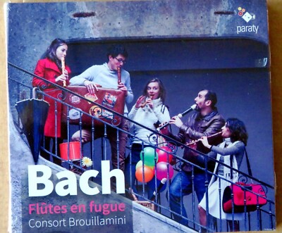 Bach - Flutes en Fugue - Consort Brouillamini - CD neu & OVP
