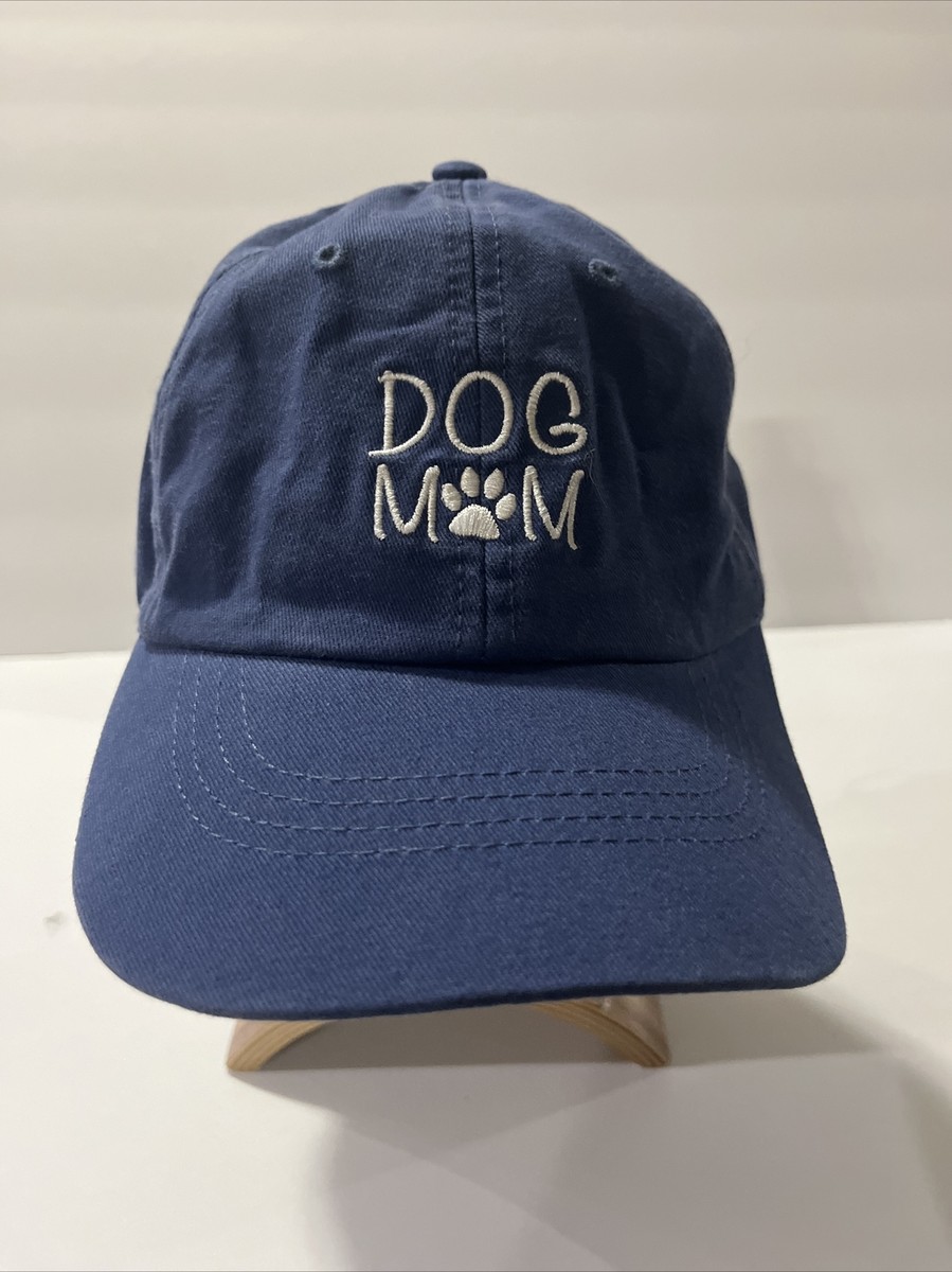 Dog Mom Blue Adjustable Cap Strapback Hat NWT New State Of  display picture 2