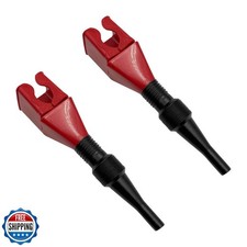 Retractable Car Fuel Funnel, Plastic Car Draining Tool Clasp Funnels, Flexibl