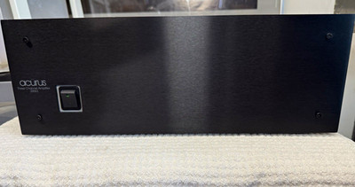 Acurus 200X3 3-Channel Class AB Power Amplifier 200 watt per channel 